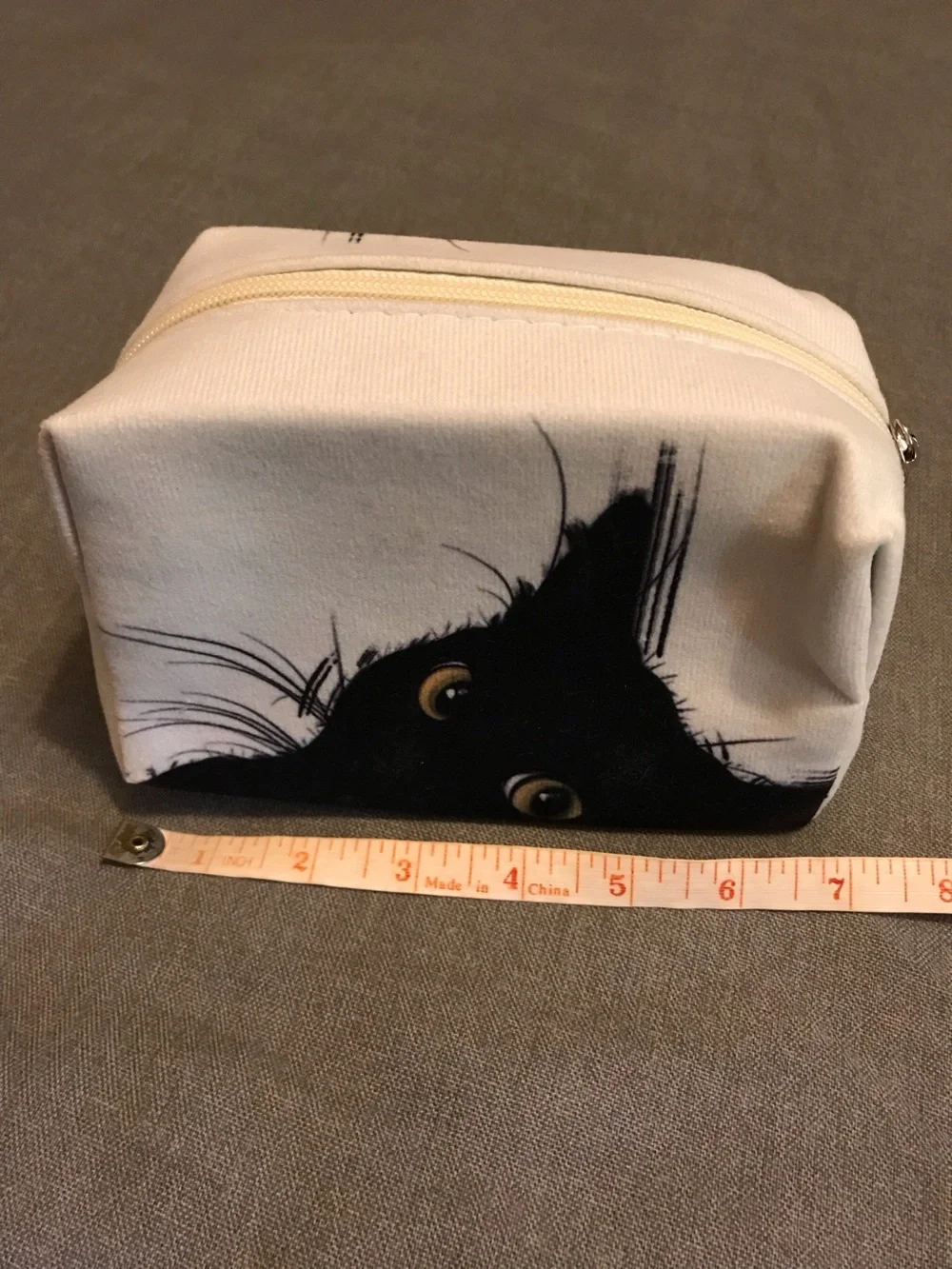 Black Cat Makeup Bag